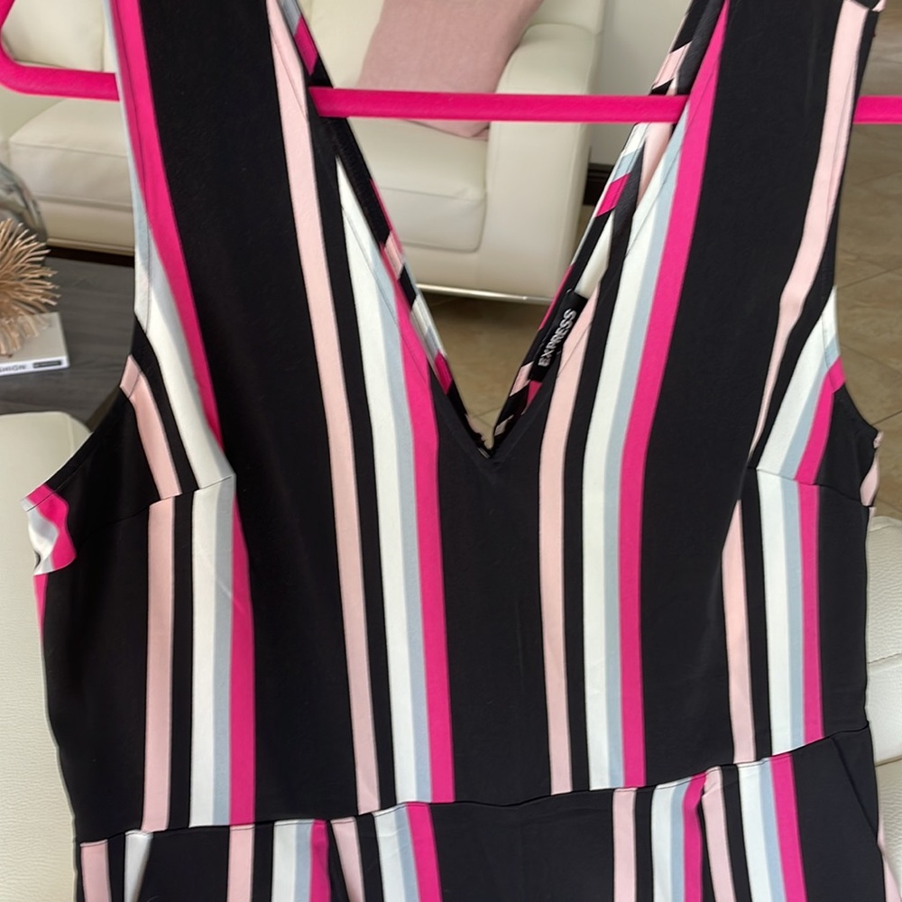 Striped Jumpsuit